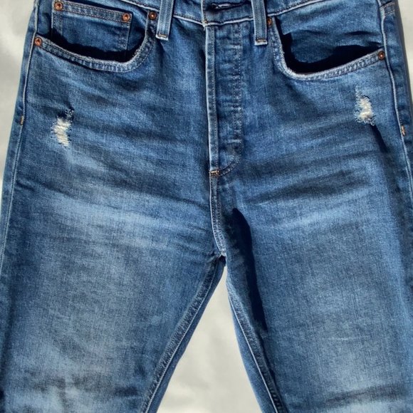 Denim Forum Aritzia The Yoko High Rise Slim 28 - Picture 2 of 3